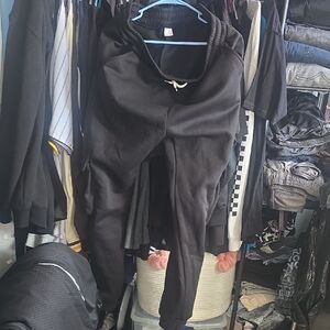 Black Jogger Sweatpants